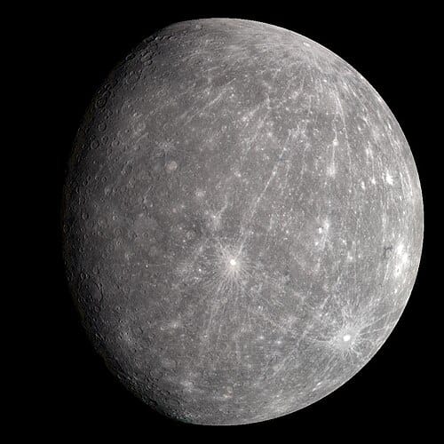 Mercurius door een telescoop bekijken: hoe ziet deze planeet eruit? 17 500px Mercury in true color Welke planeet staat het dichtst bij de zon