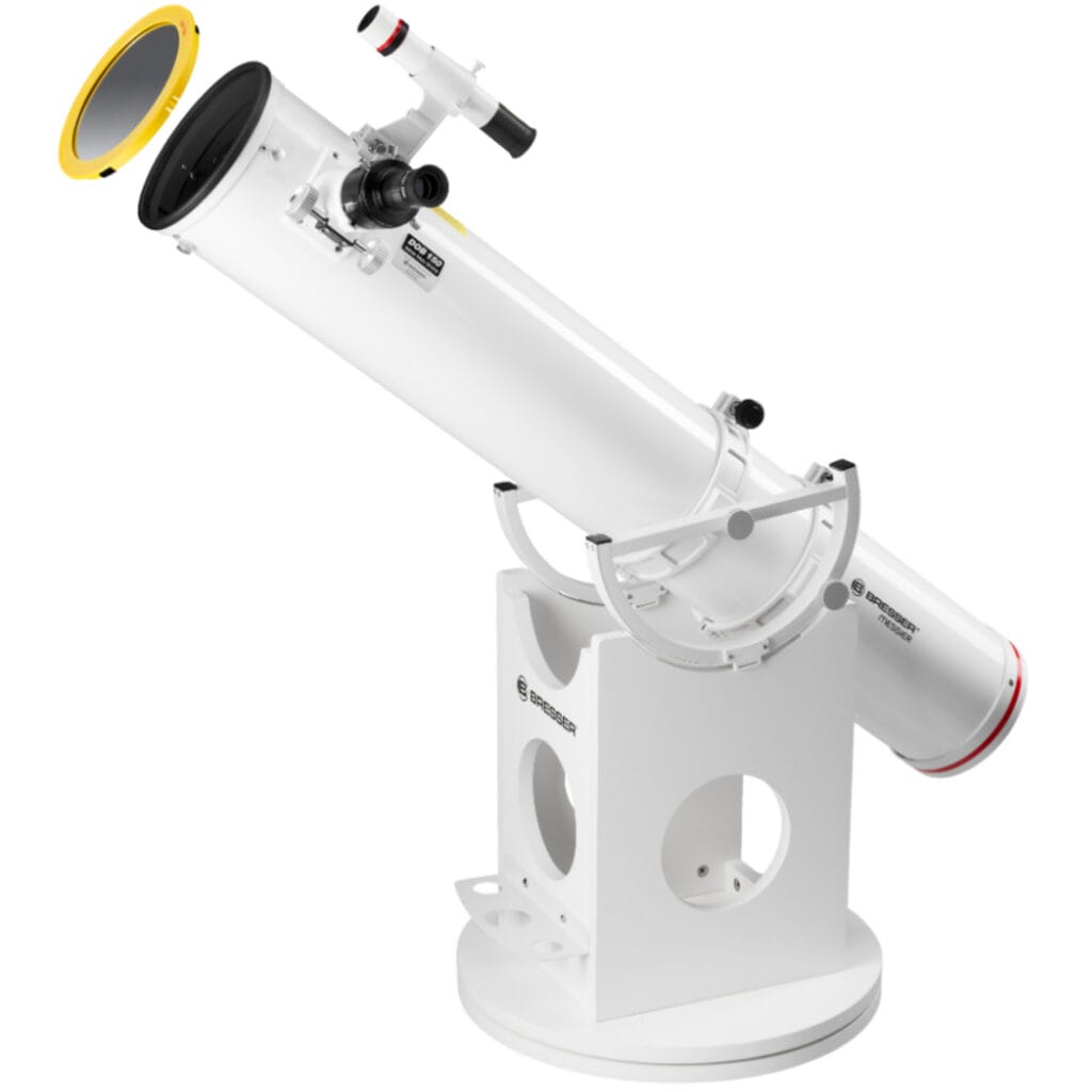 Bresser Messier N 150/1200 – 150mm Dobson 1 Bresser Dobson telescoop N 150 1200 Messier DOB Bresser Dobson telescoop N 150 1200 Messier DOB Telescoop.nl - Alles voor sterrenkijken & natuurwaarneming
