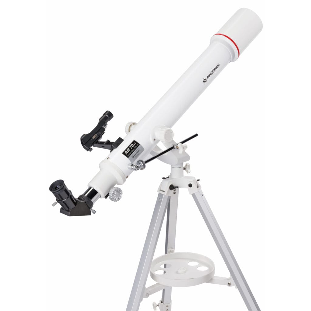 Bresser Nano – 70/700 Achromatische Refractor 2 Bresser Telescoop AC 70 700 Nano AZ 2 Bresser Telescoop AC 70 700 Nano AZ 2 Telescoop.nl - Alles voor sterrenkijken & natuurwaarneming