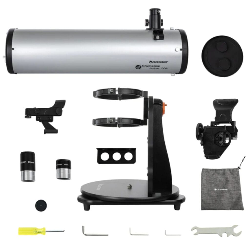 Celestron StarSense Explorer Dobson 150 mm 7 Celestron Dobson telescoop N 150 750 StarSense Explorer DOB 10 Celestron StarSense Explorer Dobson 150 mm