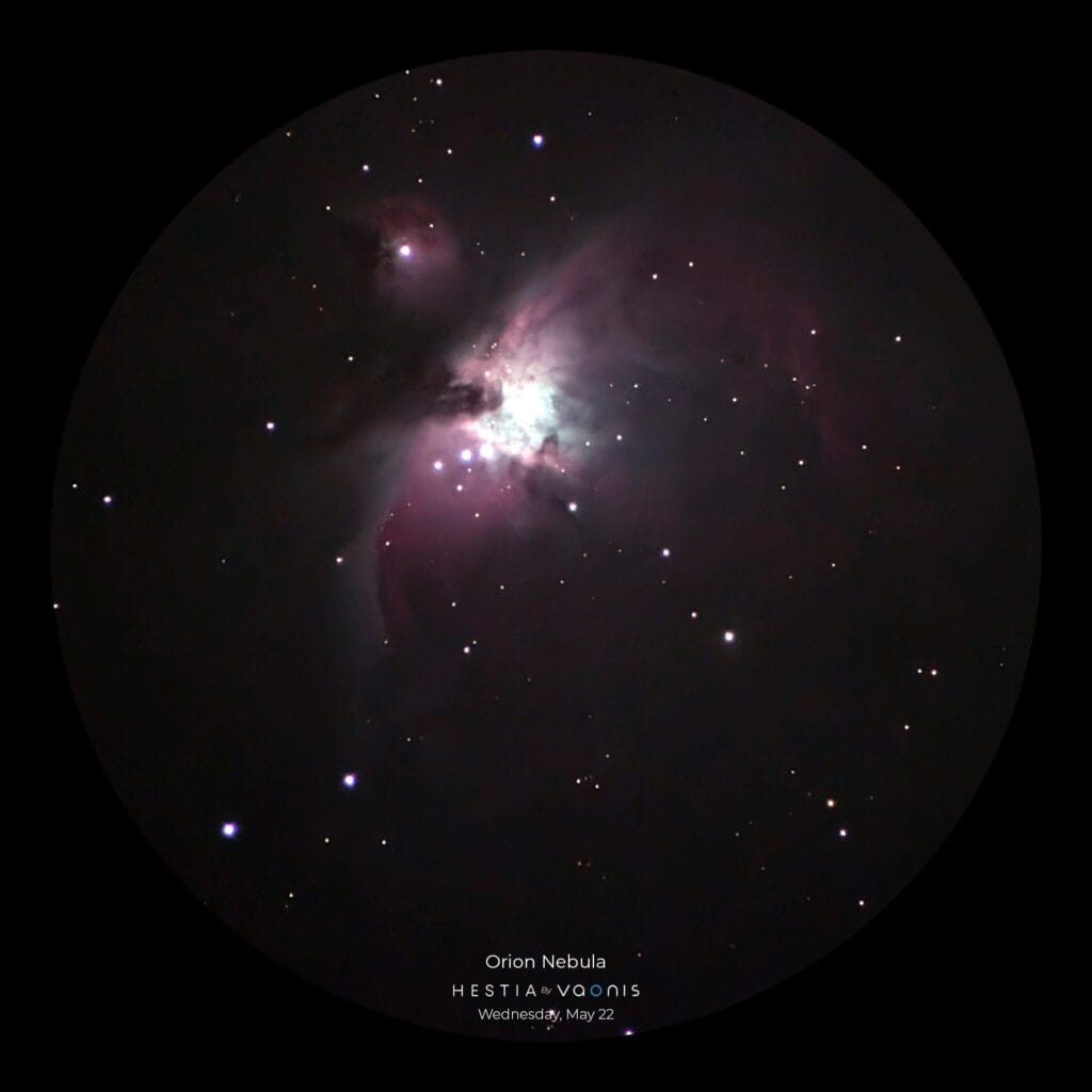 Ruimtefoto's 23 Hestia Deep sky mode Orion Nebula1 Hestia Deep sky mode Orion Nebula1 Telescoop.nl - Alles voor sterrenkijken & natuurwaarneming