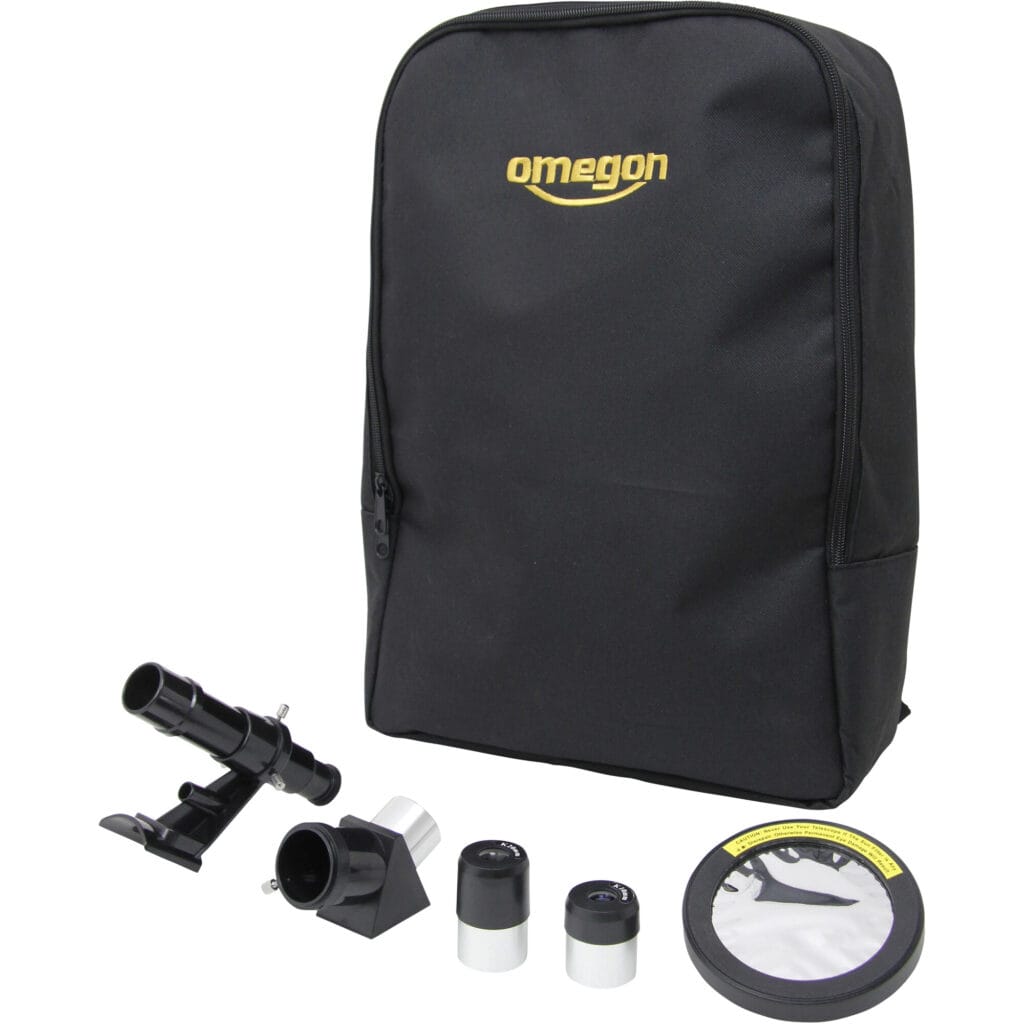 Omegon AC 70/400 Solar BackPack AZ 4 Omegon Telescope AC 70 400 Solar BackPack AZ 14 Omegon Telescope AC 70 400 Solar BackPack AZ 14 Telescoop.co.uk - Everything for stargazing & nature observation