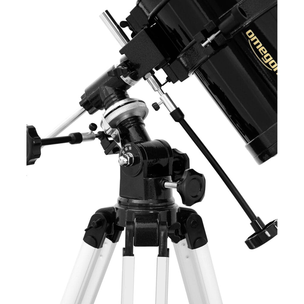 Omegon 114/500 Newton EQ-1 4 Omegon Telescope N 114 500 EQ 1 4 Omegon Telescope N 114 500 EQ 1 4 Telescoop.co.uk - Everything for stargazing & nature observation