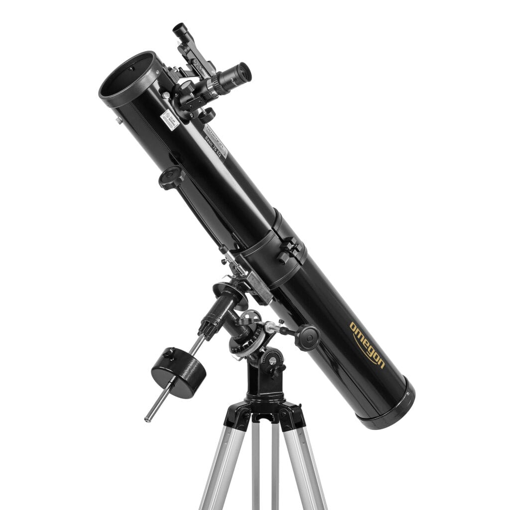 Omegon 76/900 Newton EQ-2 7 Omegon Telescope N 76 900 EQ 2 10 Omegon Telescope N 76 900 EQ 2 10 Telescoop.co.uk - Everything for stargazing & nature observation