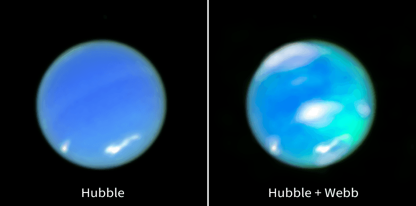 Neptunus noorderlicht: eerste directe bewijs van aurora's op de ijsreus 10 neptunus noorderlicht e1743078187287 neptunus noorderlicht