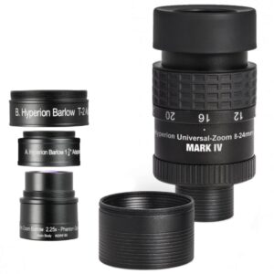 Baader Hyperion Universal Zoom + Barlow Set