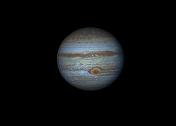 Jupiter door een telescoop: wat zie je echt? 7 jupiter door een telescoop nabewerkt jupiter door een telescoop