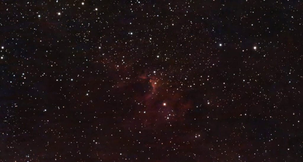 Ruimtefoto's 4 sH 2 155 C9 The Cave Nebula 174foto DualBand G60 1 sH 2 155 C9 The Cave Nebula 174foto DualBand G60 1 Telescoop.nl - Alles voor sterrenkijken & natuurwaarneming
