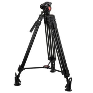 Omegon Basic 300 V Aluminium-Dreibeinstativ mit Neigekopf