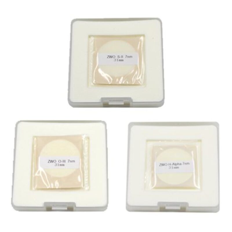 ZWO H-Alpha SII OIII Filtersatz 31 mm lose Filter