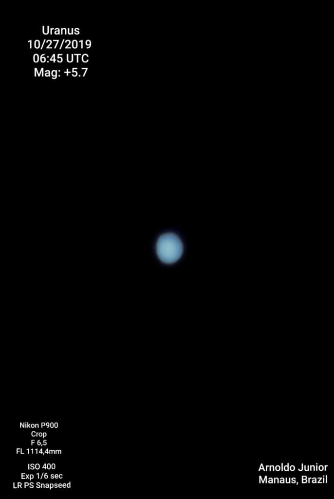 Uranus door een telescoop bekijken: hoe ziet deze mysterieuze planeet eruit? 2 uranus door een telescoop 3 Uranus door een telescoop
