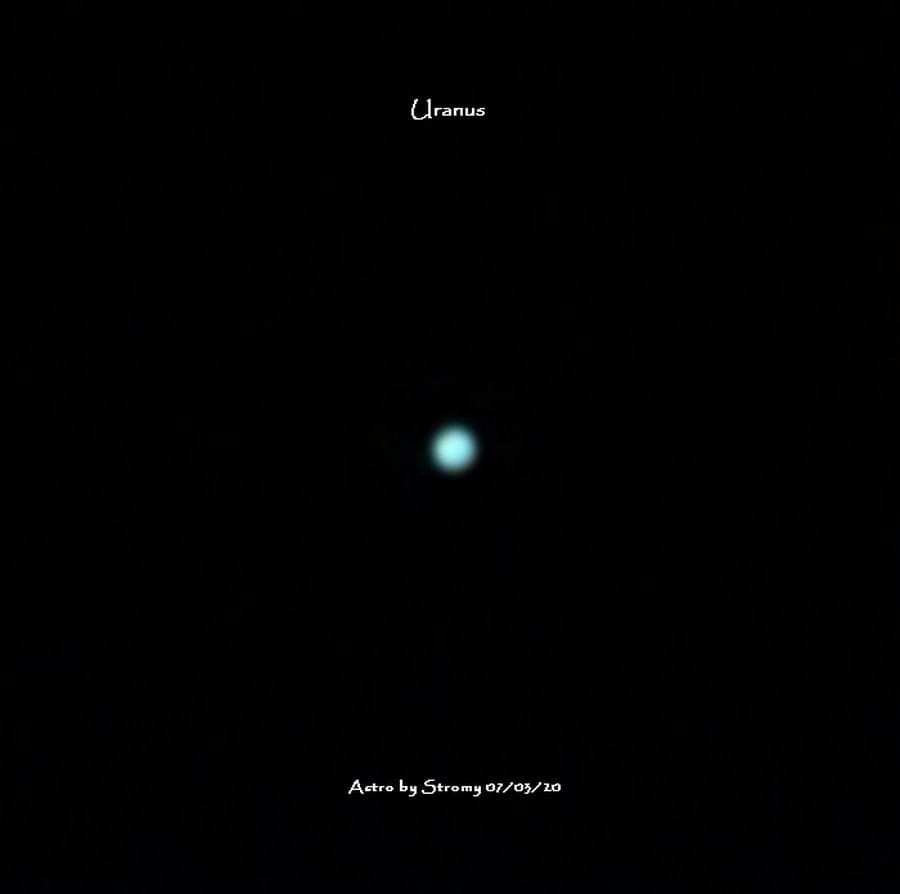 Uranus door een telescoop bekijken: hoe ziet deze mysterieuze planeet eruit? 1 uranus door een telescoop astro by stromy uranus door een telescoop
