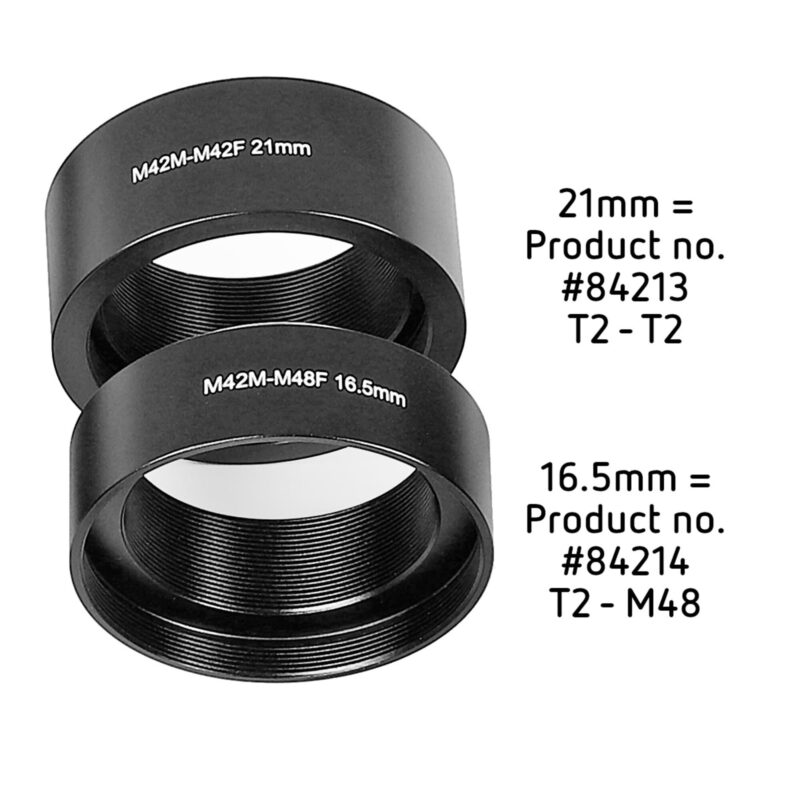 Omegon T2 to M48 Adapter 16.5mm