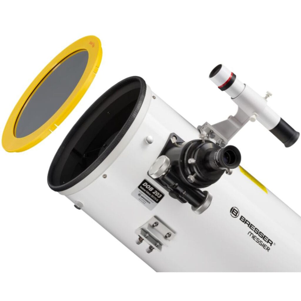 Bresser Messier 203/1200 Dobson Hexafoc 2 Bresser Dobson telescoop N 203 1200 Messier Hexafoc DOB 1 Bresser Dobson telescoop N 203 1200 Messier Hexafoc DOB 1 Telescoop.nl - Alles voor sterrenkijken & natuurwaarneming