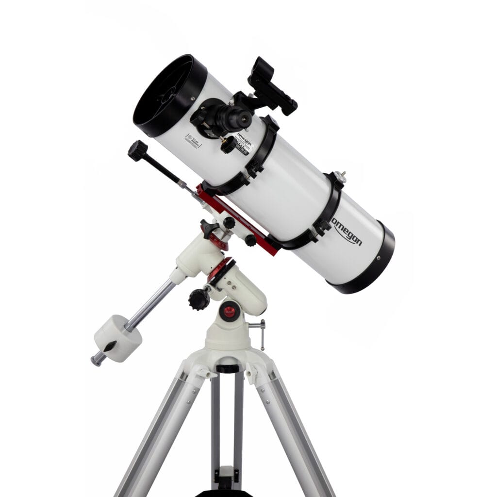Omegon Advanced 130/650 EQ-320 2 Omegon Advanced 130 650 EQ 320 telescope 1 Omegon Advanced 130 650 EQ 320 telescope 1 Telescoop.co.uk - Everything for stargazing & nature observation