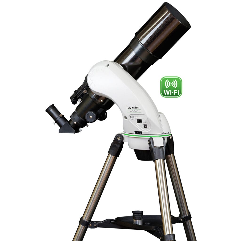 Sky-Watcher Startravel-102 AZ-Go2 – 102mm Achromatische Refractor 2 Skywatcher Telescoop AC 102 500 Startravel 102 AZ Go2 1 Skywatcher Telescoop AC 102 500 Startravel 102 AZ Go2 1 Telescoop.nl - Alles voor sterrenkijken & natuurwaarneming