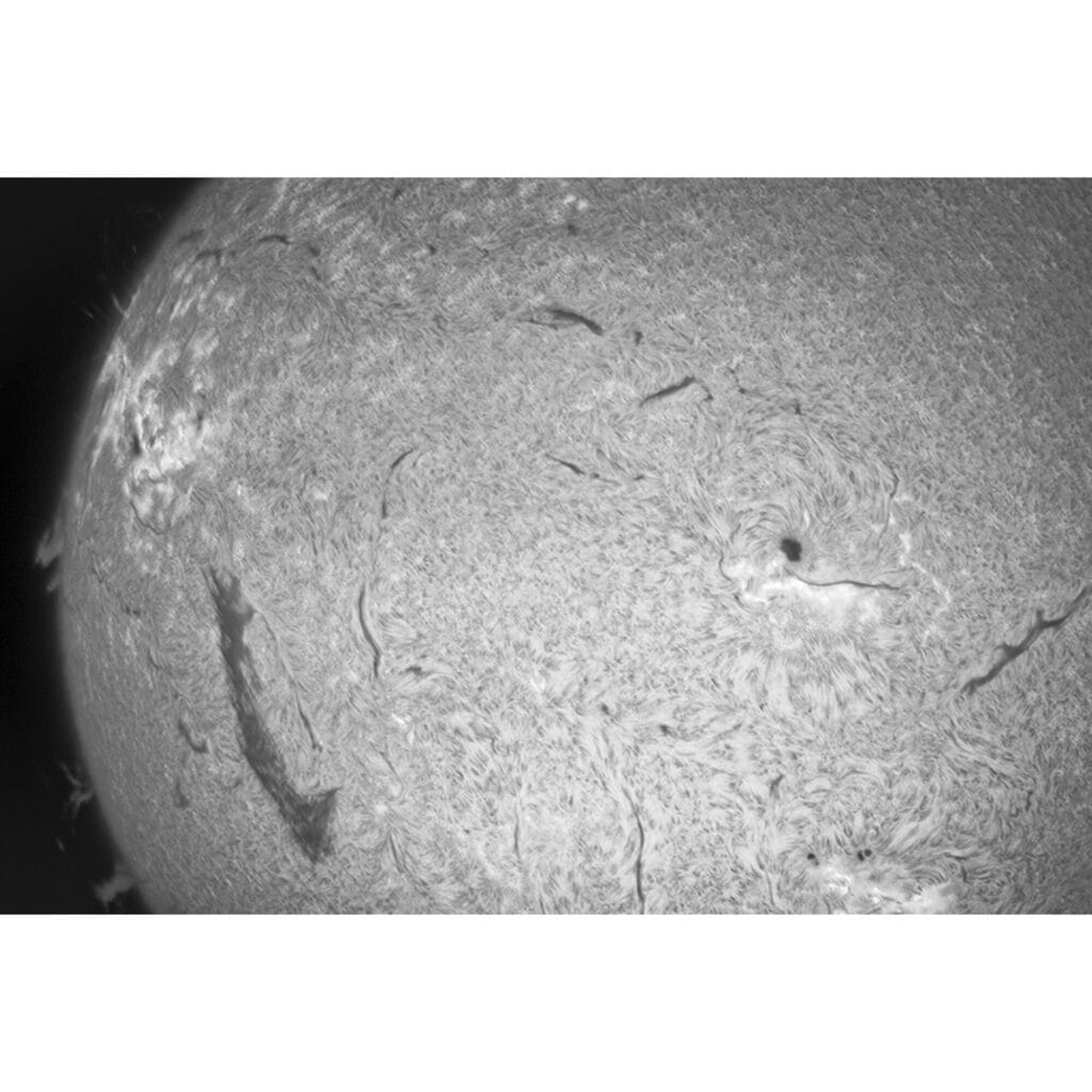 Blog 19 Skywatcher Solar Telescope ST 76 630 Heliostar 76 H alpha 5 Astrophotography software explanation - workflows & instructions