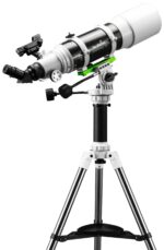 Startravel 120 az Pronto2 Sky-Watcher Startravel-120 AZ Pronto Refractor – 120/600 Telescope Side