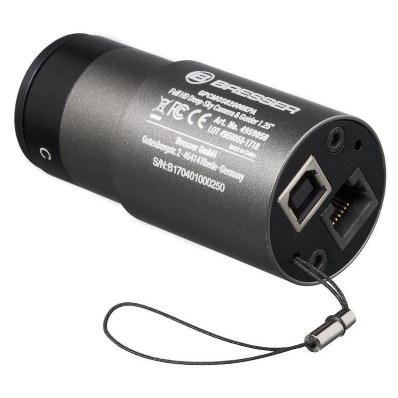 Bresser 1.25" Camera Full HD DeepSky & Guider Color 1 Bresser 125 Camera Full HD DeepSky Guider Color 1 Bresser 1.25" color camera with rear USB and ST4 connection