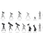 Bresser AC 102S 600 Telescope Messier Hexafoc EXOS-1/2