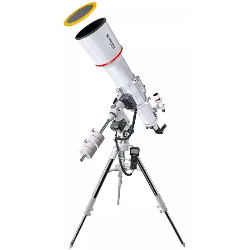 Bresser Messier 152/1200 Refractor Hexafoc GoTo 2 Bresser AC 152 1200 EXOS 2 Telescope Messier Hexafoc GoTo 7 Bresser AC 152/1200 EXOS-2 close-up Hexafoc focuser with 64 mm free aperture and 1:10 fine adjustment
