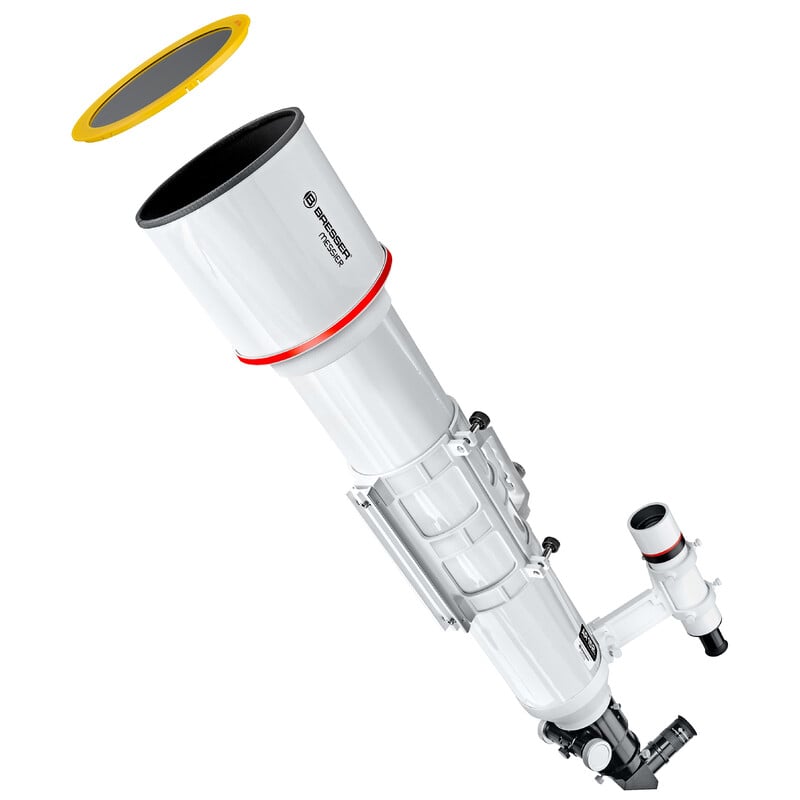 Bresser Messier 152/1200 Refractor Hexafoc OTA 1 Bresser AC 152 1200 Telescoop Messier Hexafoc OTA 1 Bresser AC 152/1200 optische buis gemonteerd in Vixen-Style buisringen met SP 26 mm Super Plössl-oculair