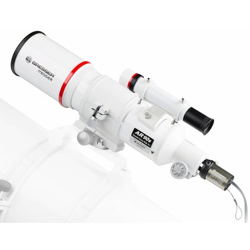 Bresser AR90/500 Camera Guiding Kit 1 Bresser AR90 500 Camera Guiding Kit 1 Bresser AR90/500 guiding telescope and tracking camera mounted in parallel on main telescope