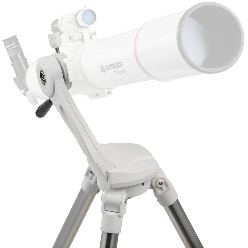 Bresser Nano AZ Mount 2 Bresser Nano AZ Mount 3 Bresser Nano AZ mount with mounted telescope and ergonomic controls