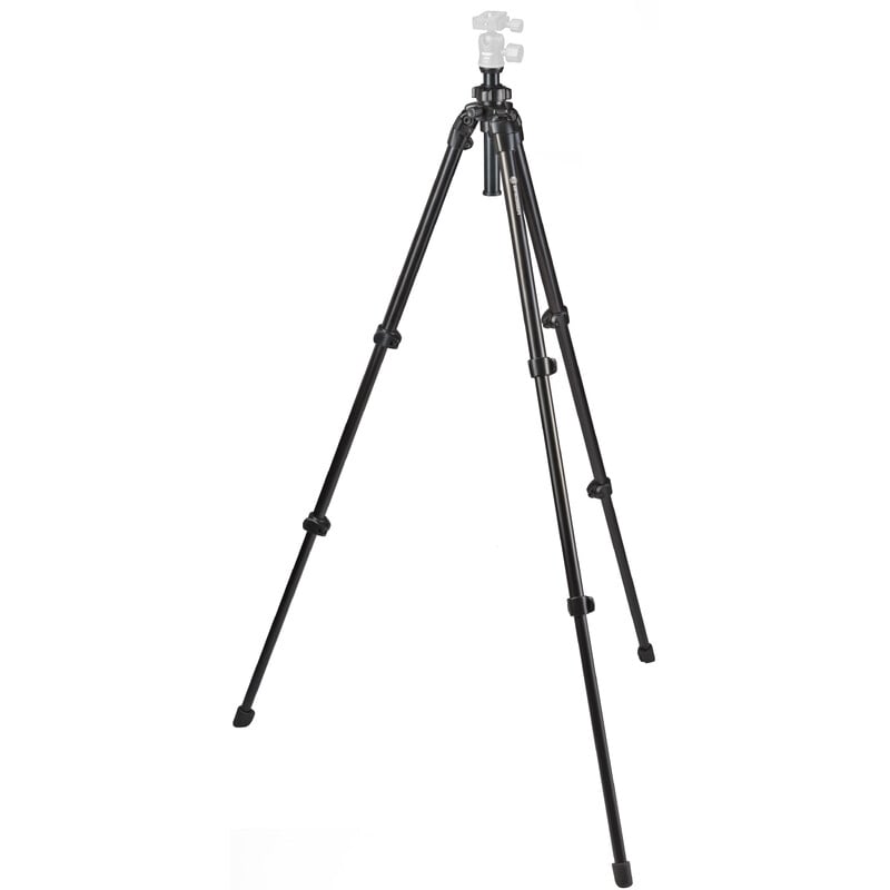 Bresser TP-100 DX Tripod 1 Bresser Tripod TP 100 DX 1 Bresser TP-100 DX lightweight black aluminum tripod with three extendable legs fully extended