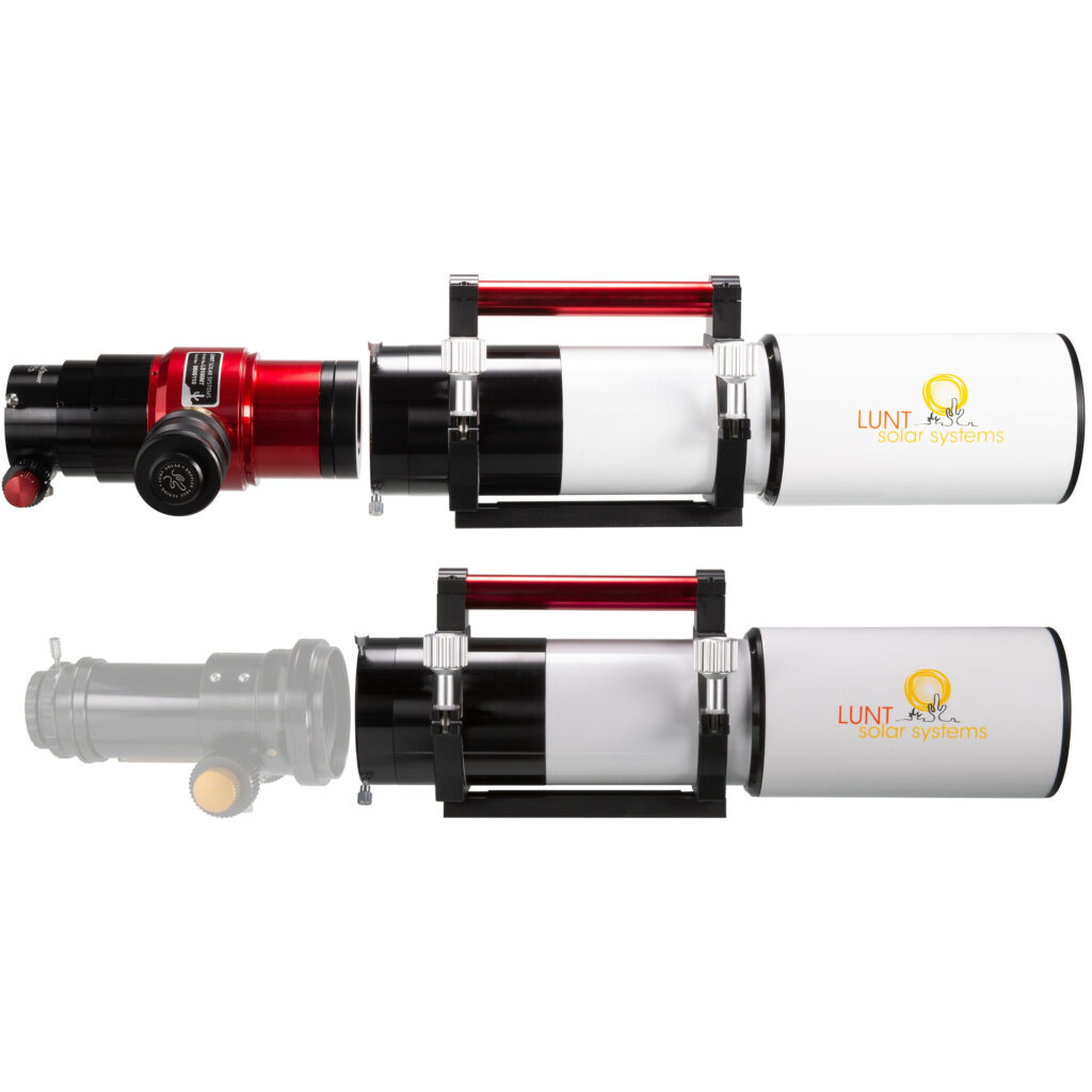 Lunt LS100MT ST 100/714 Ha B1200 Allround OTA 1 Lunt Solar Systems Zonnetelescoop ST 100 714 LS100MT Ha B1200 Allround OTA 3 Lunt LS100MT ST 100/714 Ha B1200 Allround OTA