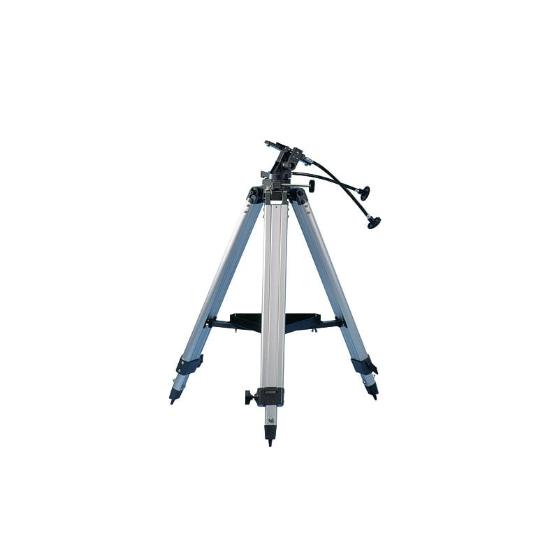 Sky-Watcher AZ-3 Alt-Azimutal Mount & Aluminum Tripod 1 Skywatcher AZ 3 Mount Skywatcher AZ-3 azimuthal mount on aluminum tripod with flexible fine adjustment joints and accessory tray.