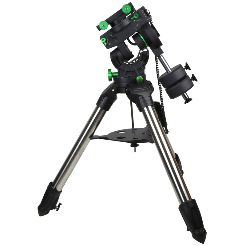 Sky-Watcher CQ350-PRO SynScan GoTo Mount & 2.75" Stainless Steel Tripod 2 Skywatcher CQ350 Mount Pro SynScan GoTo Tripod 5 Skywatcher CQ350 close-up of mount with counterbalance rod without tripod visible