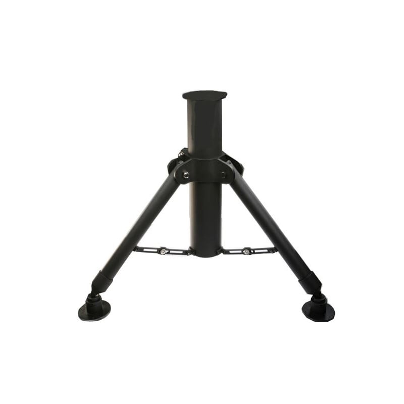 Sky-Watcher EQ8-R Pier Tripod (Zware Kolomstatief) 1 Skywatcher EQ 8 statief voor 2 Skywatcher EQ-8 zwaar zwart zuilstatief met drie verstelbare poten in laagste positie