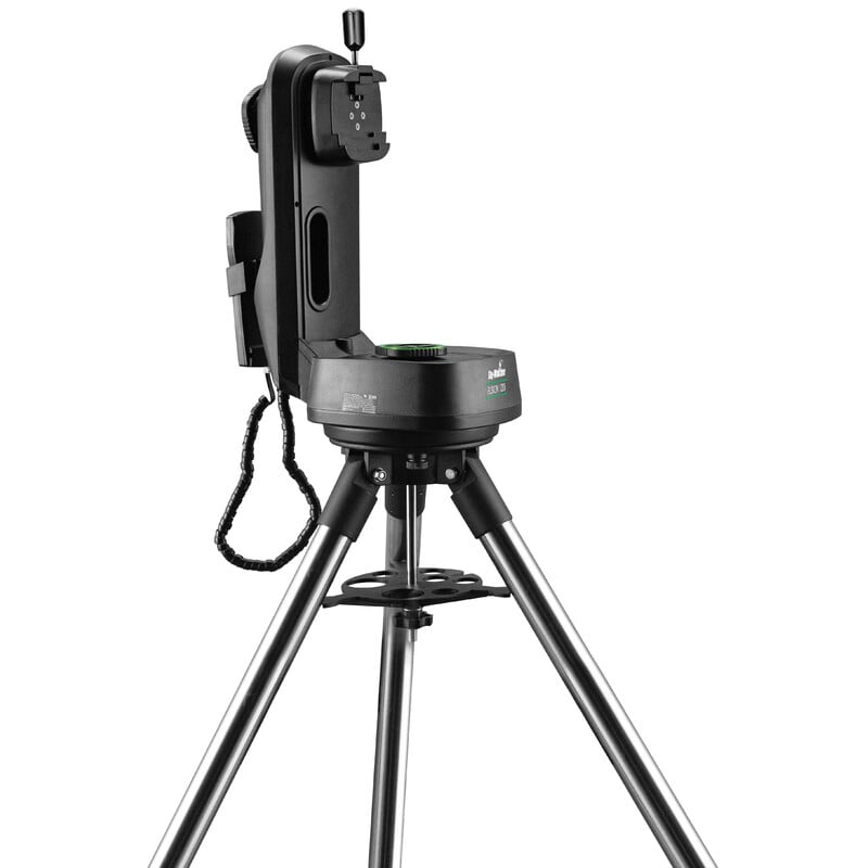 Sky-Watcher Fusion-120i Wi-Fi GoTo Mount & Tripod 2 Skywatcher Fusion 120i Mount SynScan GoTo 4 Skywatcher Fusion-120i rear view of the mount on tripod with controls and connections.