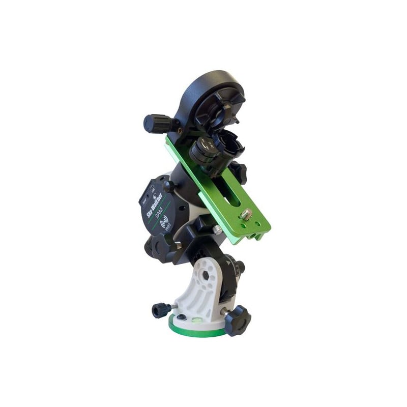 Sky-Watcher Star Adventurer Mini Wi-Fi (SAM) Pro-Pack 2 Skywatcher Montering Star Adventurer Mini Wi Fi Astro Set 3 Skywatcher Montering Star Adventurer Mini Wi-Fi Astro-Set compacte astrofoto-opstelling met camera op L-beugel en wig.