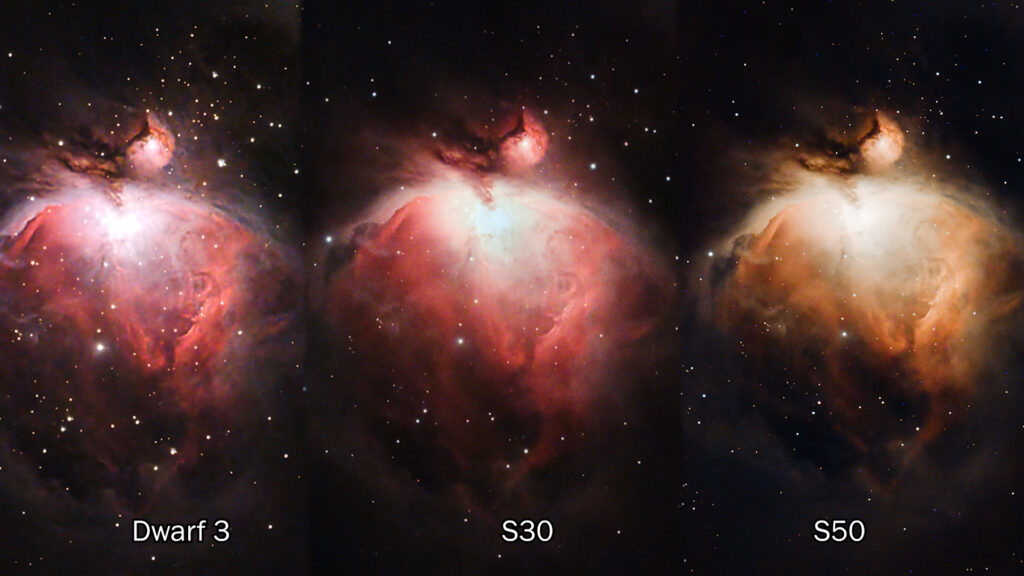 dwarf 3 vs seestar s50