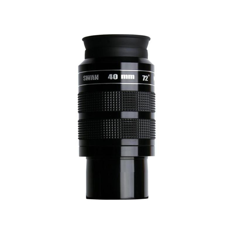 William Optics 40mm 2" SWAN Oculair 1 William Optics 40mm 2 SWAN Oculair William Optics 40mm 2" SWAN oculair zijaanzicht met zichtbare specificaties en brede oogschelp