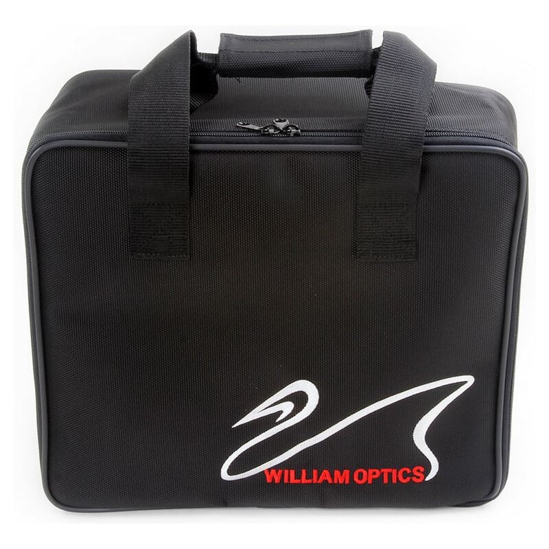 William Optics 61 ZenithStar Transporttas 1 William Optics 61 ZenithStar Transporttas 1 William Optics 61 transporttas met ritssluiting en handgrepen aan bovenkant, uitgevoerd in zwart nylon