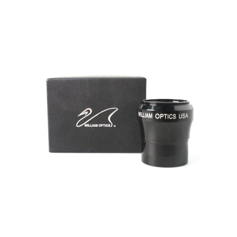 William Optics 75mm DCL-52 Universal digital camera adapter lens 2 William Optics 75mm DCL 52 Universal digital camera adapter lens 2 William Optics 75mm DCL-52 adapter lens in addition to accompanying logo storage box