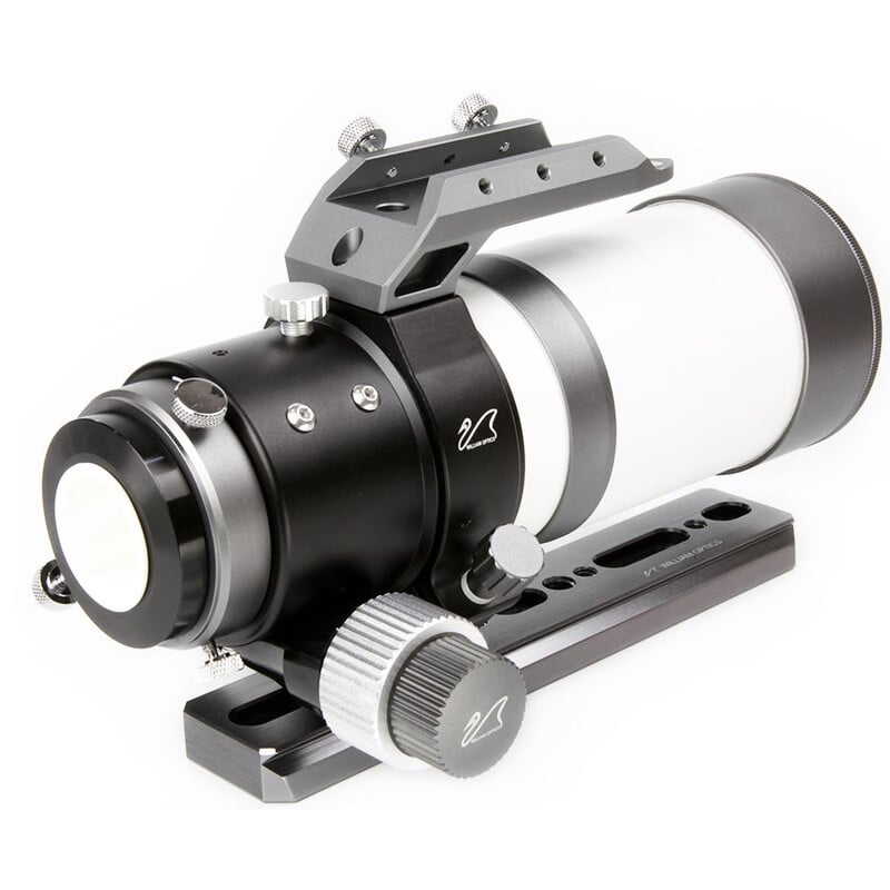 William Optics ZenithStar 61/360 APO II OTA 2 William Optics AP 61 360 ZS61 II Apochromatic refractor ZenithStar OTA 5 1 William Optics AP 61/360 ZS61 II top view of handle and dovetail