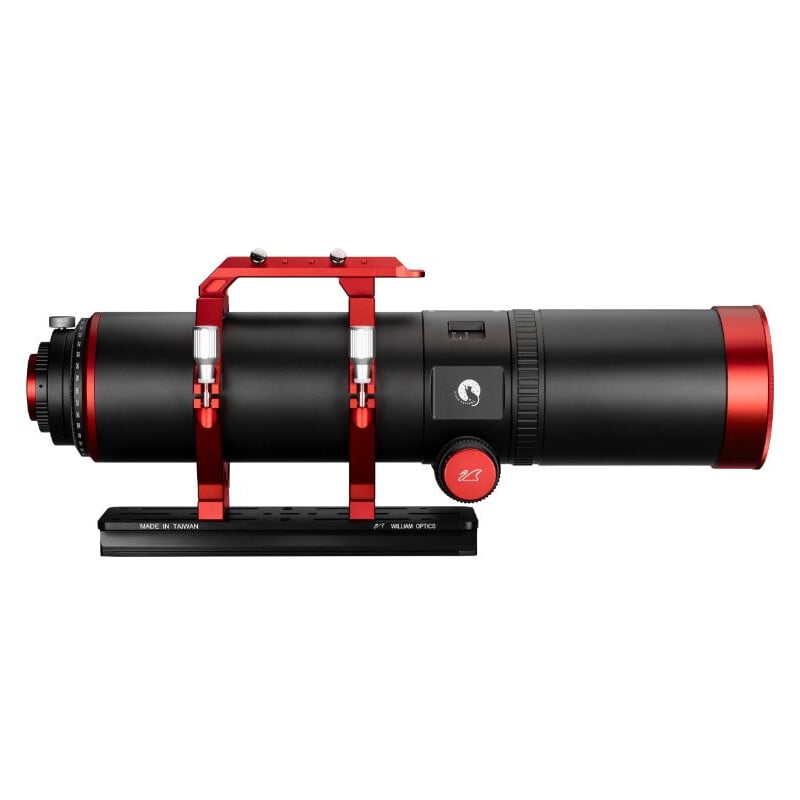 William Optics BlackCat 91/448 APO WIFD OTA 2 William Optics AP 91 448 91 Apochromatische refractor BlackCat WIFD OTA 7 William Optics AP 91/448 91 zijaanzicht van de volledige telescoopbuis.