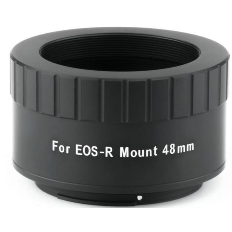 William Optics M48 Camera adapter Canon EOS R T-Mount 1 William Optics M48 Camera adapter Canon EOS R T Mount 1 William Optics M48 Camera adapter voor Canon EOS R zijaanzicht