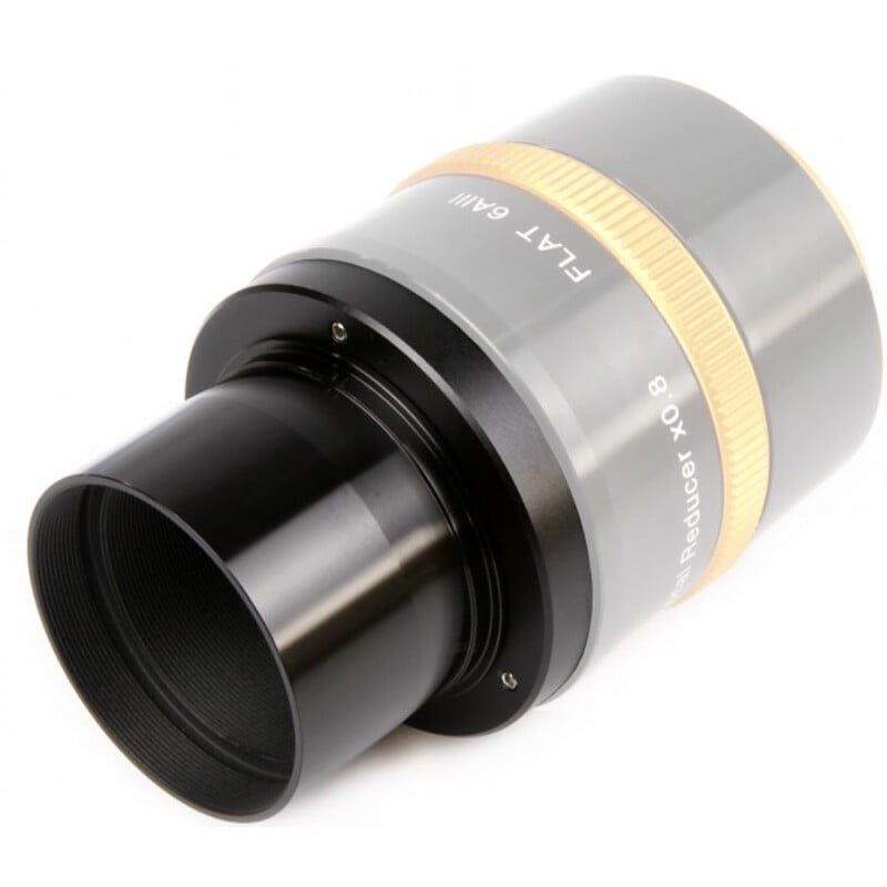 William Optics M63 Flat6AIII Adapters voor Flattener 2 William Optics M63 Flat6AIII Adapters voor Flattener 4 iv. William Optics M63 Flat6AIII adapter gemonteerd op de Flat6AIII flattener