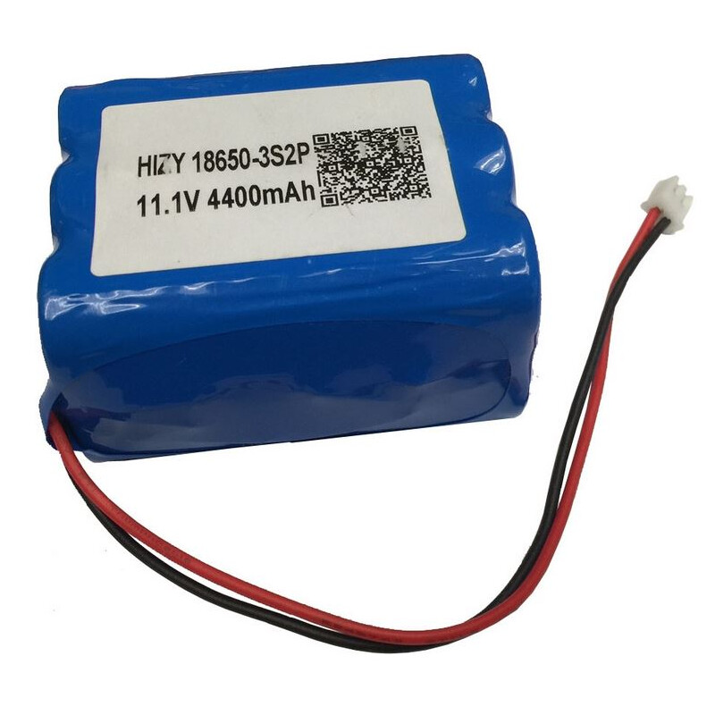 iOptron 4400mAh Lithium Lonen Batterij voor AZ Pro Montering 1 iOptron 4400mAh Lithium Lonen Batterij voor AZ Pro Montering iOptron 4400mAh lithium-ion batterij blauw verpakt met 11,1V output en aansluiting voor AZ Mount Pro montering