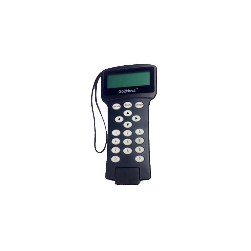 iOptron 8409 CEM26/GEM28 (V2) Go2Nova 1 iOptron 8409 CEM26 GEM28 V2 Go2Nova iOptron 8409 CEM26/GEM28 Go2Nova V2 hand controller with LCD screen and numeric buttons for GoTo mounting systems