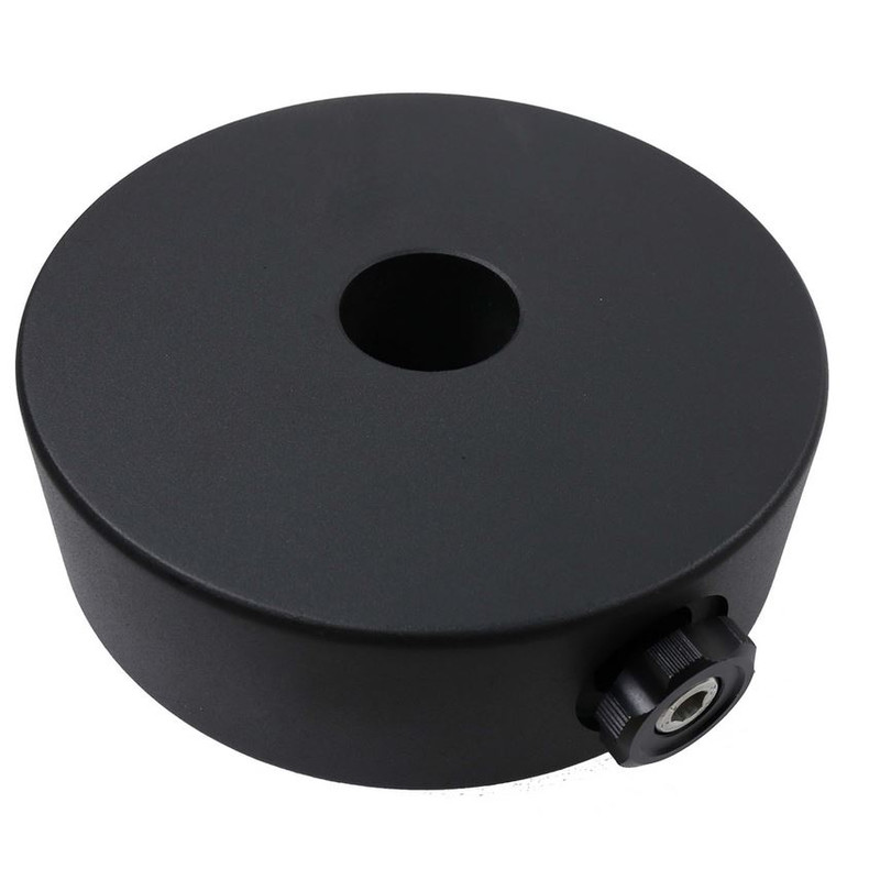 iOptron CEM120 10kg Counterweight 1 iOptron CEM120 10kg Counterweight iOptron CEM120 10kg black counterweight with center bore and rotatable locking screw for telescope balance