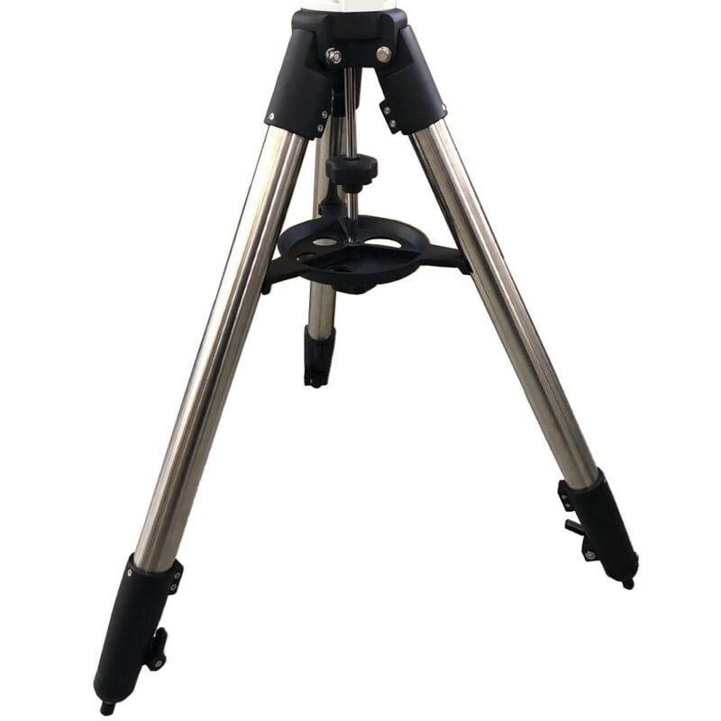 iOptron CEM40/HAE43/HEM44/GEM45 Tripod LiteRoc 1 iOptron CEM40 HAE43 HEM44 GEM45 Tripod LiteRoc 1 iOptron CEM40/HAE43/HEM44/GEM45 LiteRoc tripod close-up of clamp and adjustable stainless steel leg