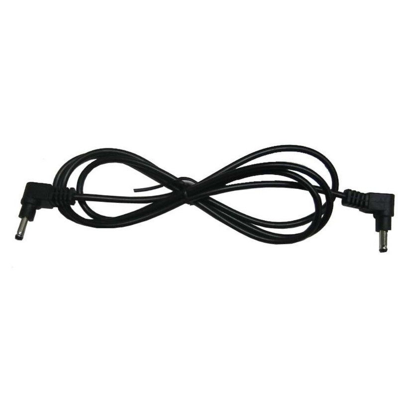 iOptron Poolzoeker LED Kabel 1 iOptron Poolzoeker LED Kabel iOptron Poolzoeker LED Kabel zwarte stroomkabel met haakse pluggen voor AccuAlign poolzoekers op iOptron monteringen