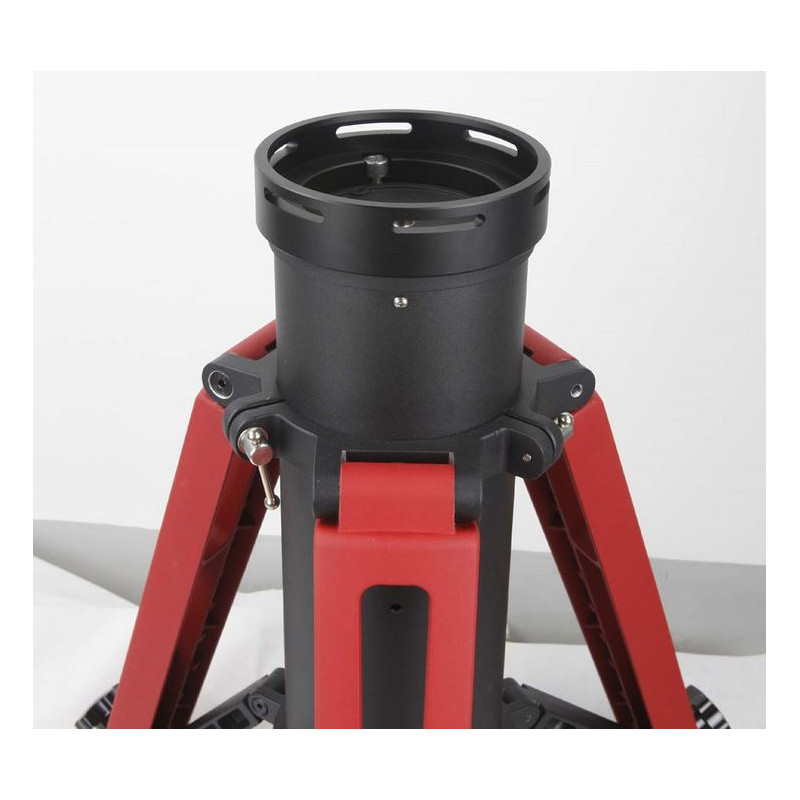 iOptron Tri-Pier Adapter, For Astro-Physics 1 iOptron Tri Pier adapter For Astro Physics iOptron Tri-Pier Adapter mounted on red tripod for use with Astro-Physics mounts