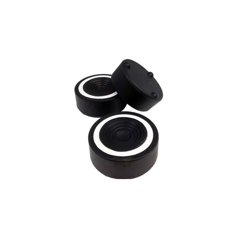 iOptron Trillingsdemper (3) 1 iOptron Trillingsdemper 3 iOptron Trillingsdemper set van drie zwarte dempingspads met witte rand voor telescoopstatieven